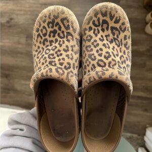 Dansko Animal Print Clogs